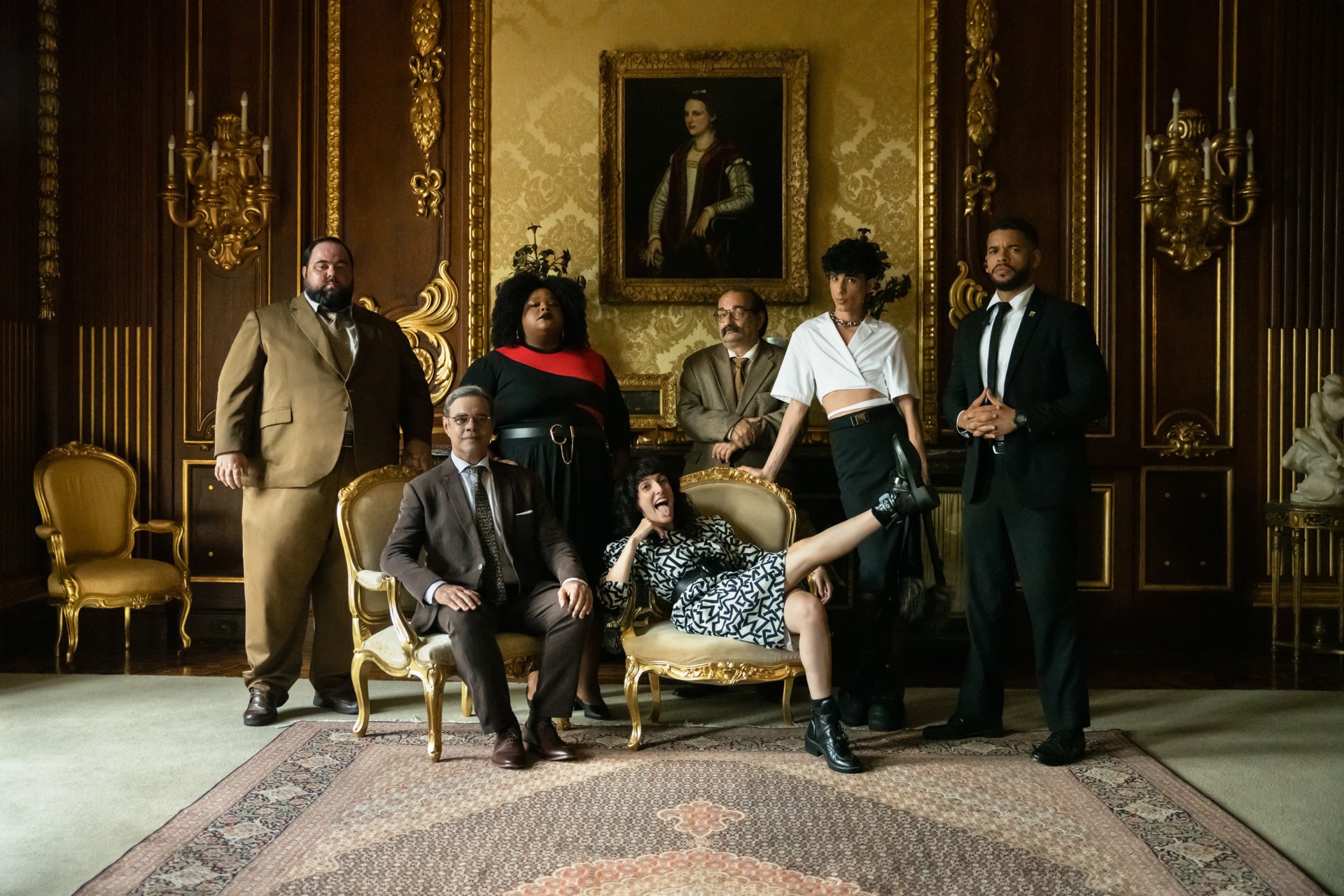 Clarice Falcão vive Fefê, uma influenciadora digital que vira governadora do Rio na série 'A Eleita' - Laura Campanella / Divulgação