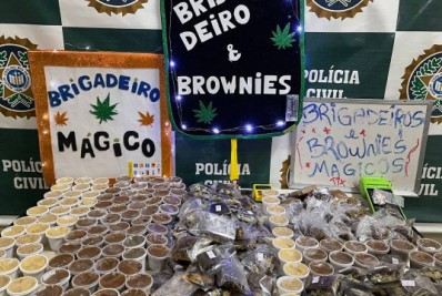 Casal de professores é preso por vender doces com maconha em Niterói: 'brigadeiro e brownies mágicos'