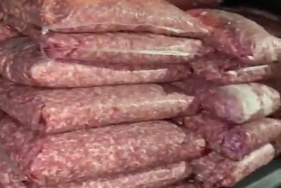 PM prende dois homens por receptação e apreende 425 kg de carne