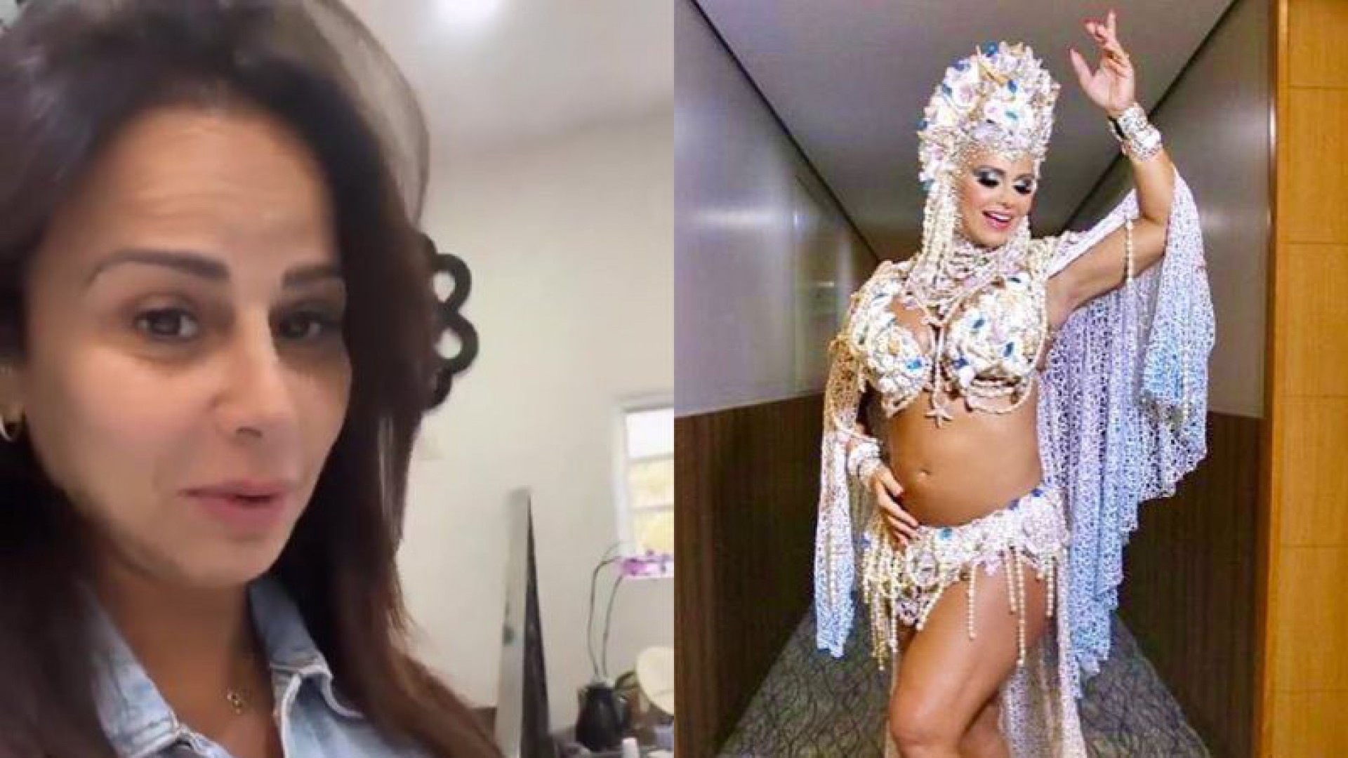Viviane Araújo se prepara para cair no samba: 'Mamãe rainha de bateria'  Jornal MEIA HORA - Celebridades e TV