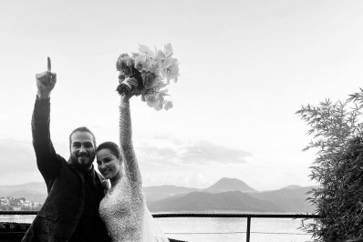 Maite Perroni se casa com produtor Andrés Tovar: 'Felizes'