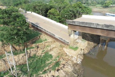 Segunda ponte desaba no Amazonas em menos de duas semanas na mesma rodovia 