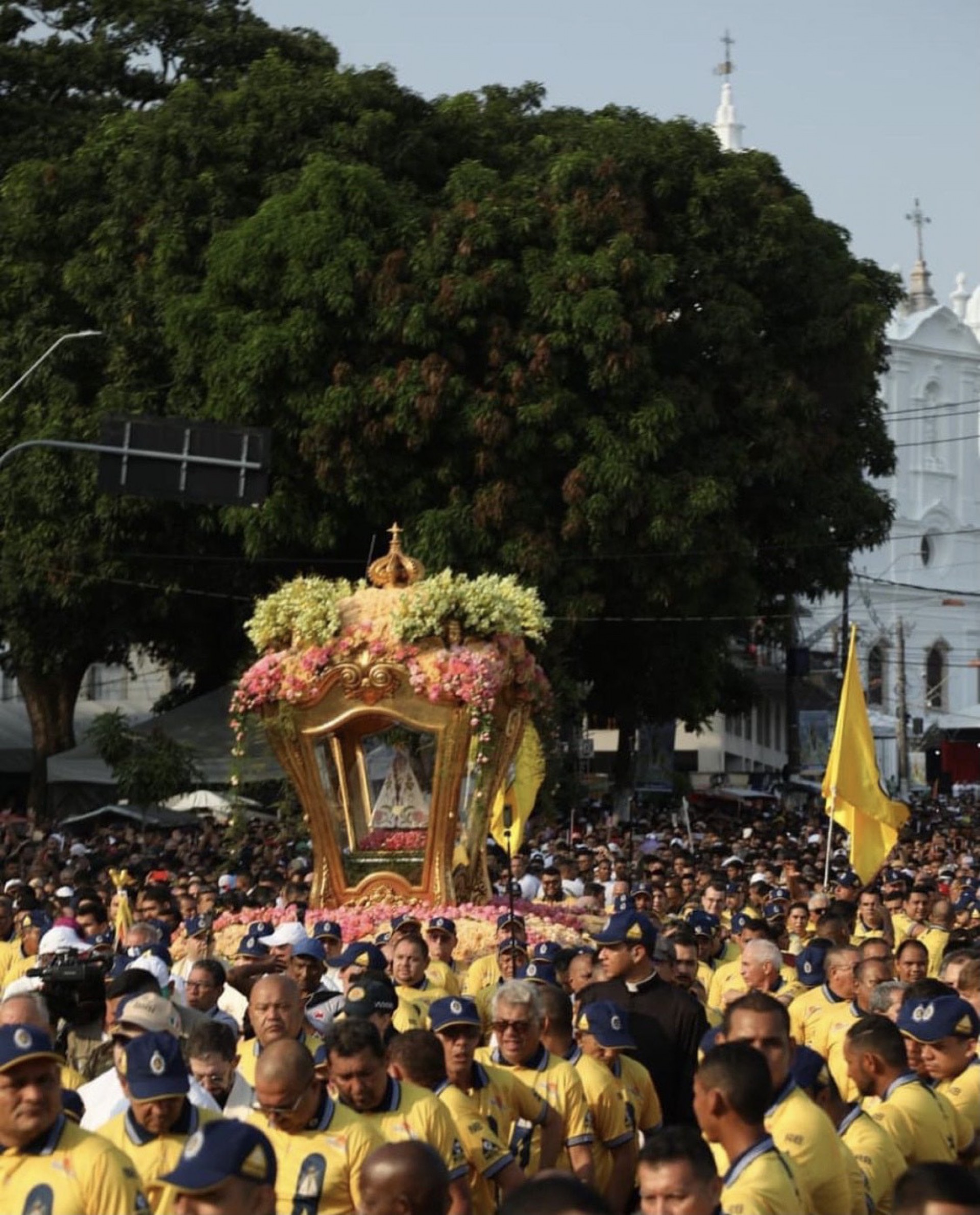 Imagem peregrina de Nossa Senhora do Nazaré - Divulgação/Prefeitura do Pará