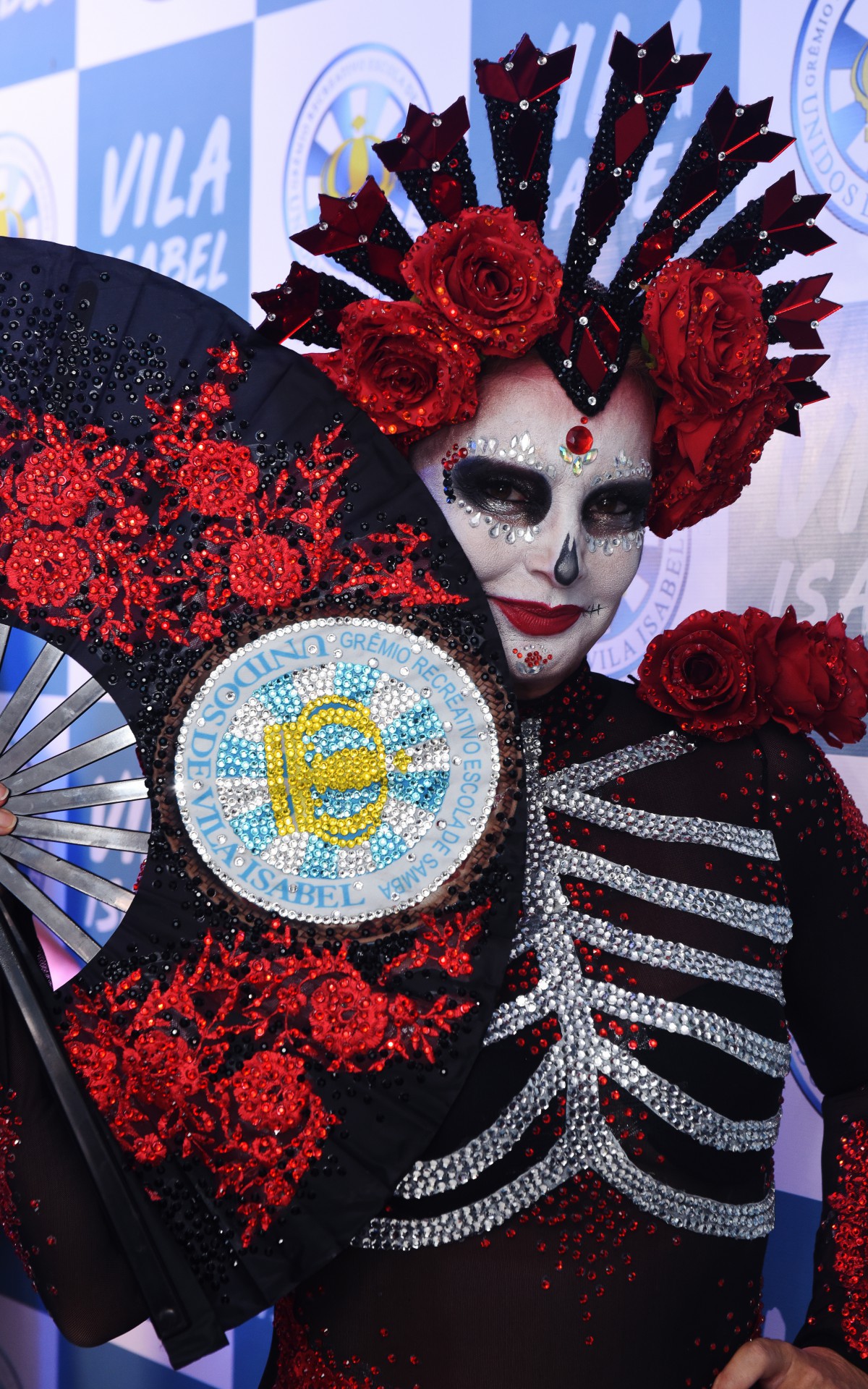  Paula Bergamin é musa da Vila Isabel