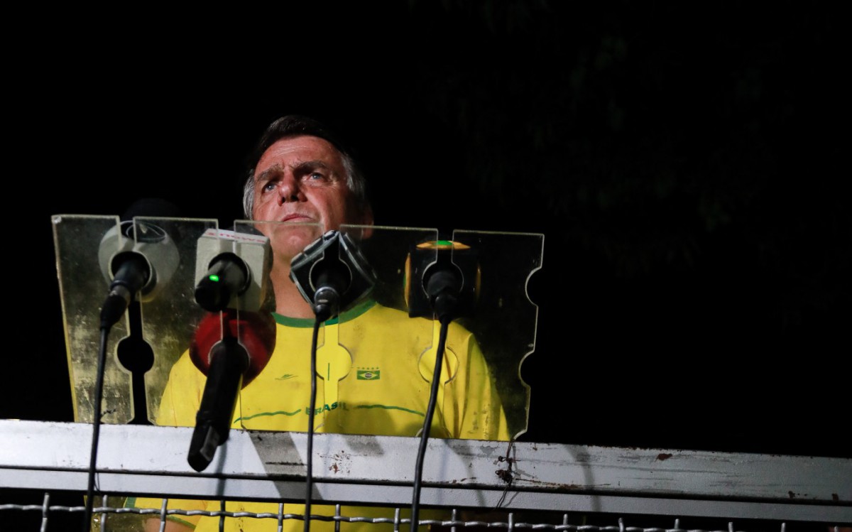 Presidente fala no Palácio da Alvorada, em Brasília: advogados querem 'medidas excepcionais' contra Lula
