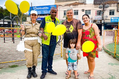 Secretaria de Mobilidade de Belford Roxo realiza ação especial para crianças