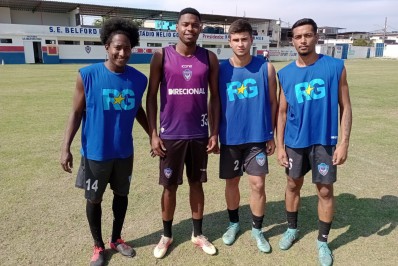SE Belford Roxo contrata mais três jogadores para a Série B2 do Cariocão