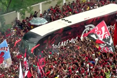 Torcida do Flamengo deve fazer festa antes de embarque do time para final da Copa do Brasil