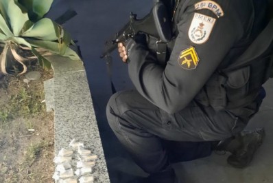 PM apreende drogas em Tamoios, segundo distrito de Cabo Frio