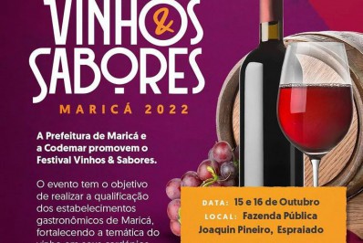 Festival Vinhos & Sabores apresenta workshops, degustação e shows em Maricá