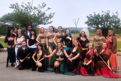 Nilópolis: Espetáculo ‘Golden Age-Dança do Ventre Através dos Tempos’ agitou o Parque Gericinó