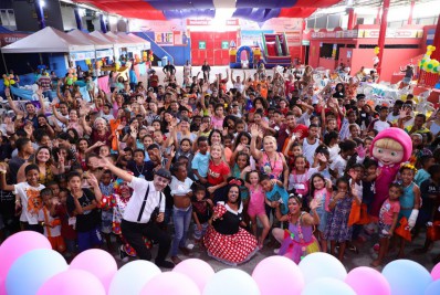 Belford Roxo: Secretaria de Assistência Social promove festa para as crianças