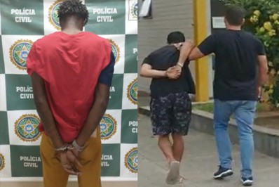 Condenados pela Justiça são presos pela Polícia Civil de Iguaba Grande