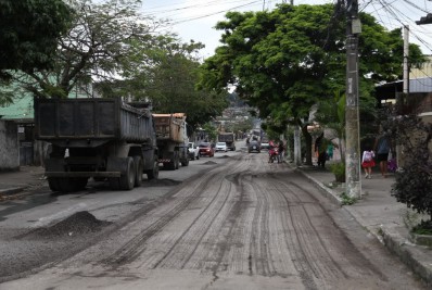 Asfalta São Gonçalo chega ao Bairro Antonina e depois Nova Cidade