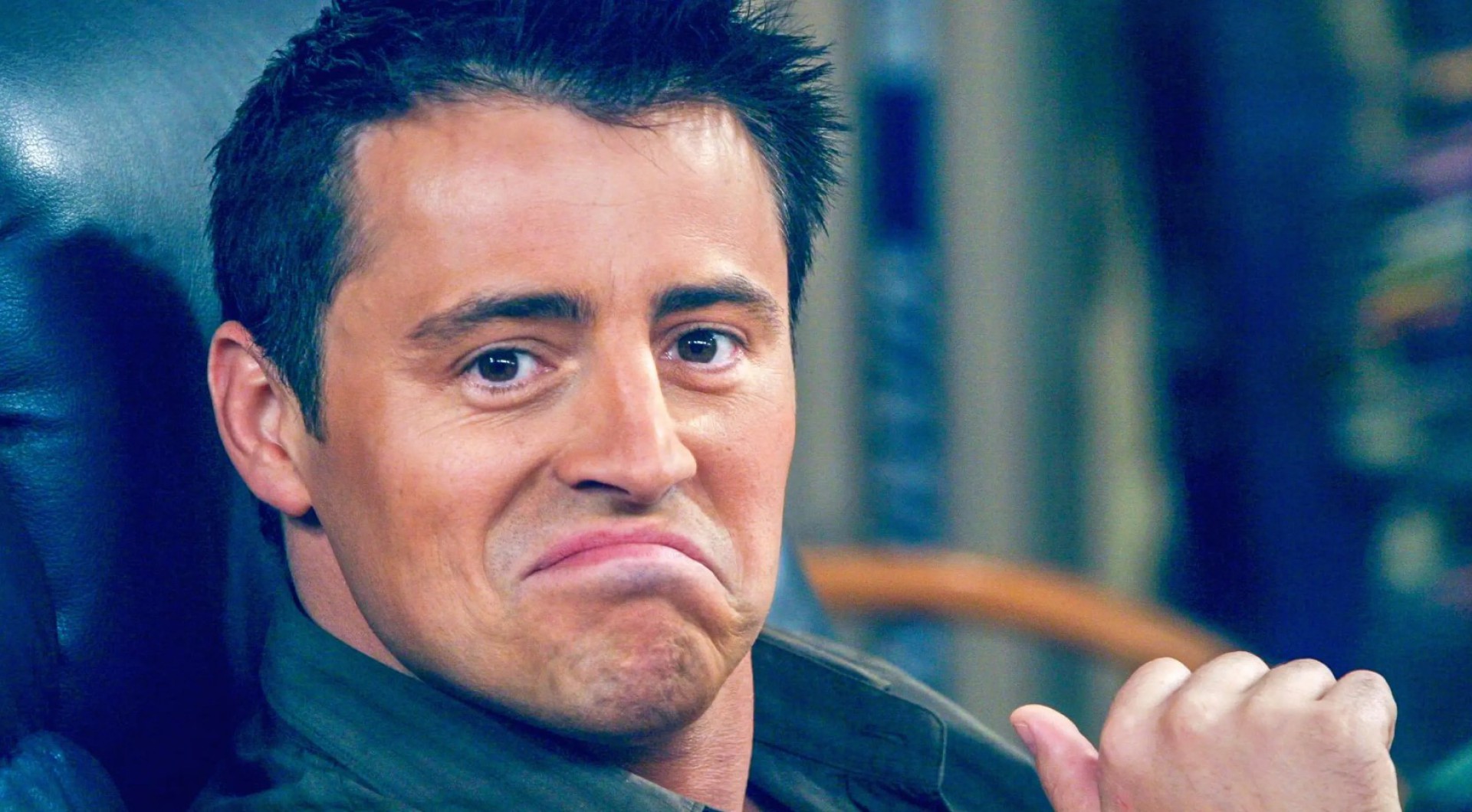 Matt LeBlanc como Joey tribbiani em 'Friends' - Reprodução