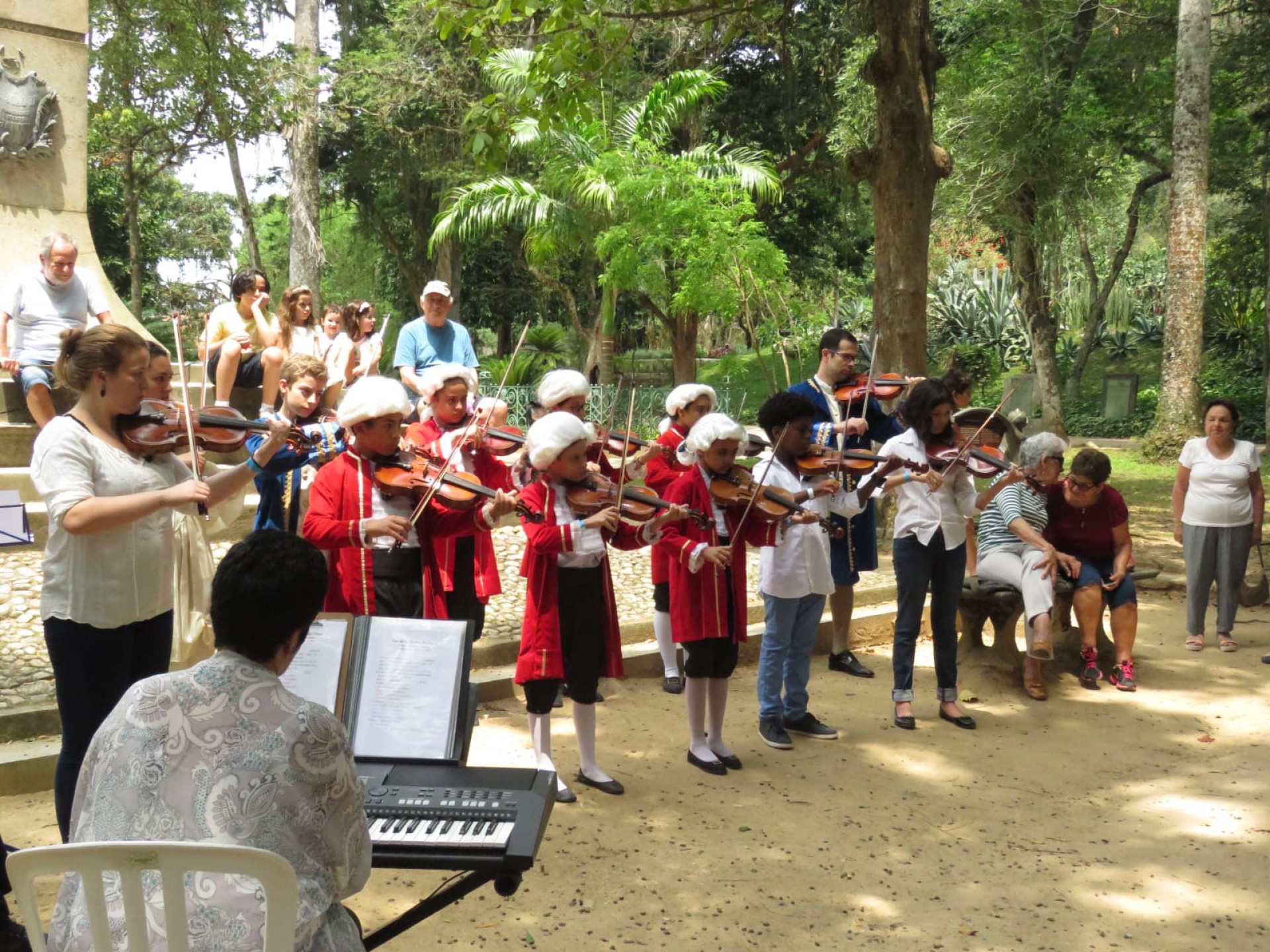  Os Pequenos Mozart se apresentam no Jardim Botânico - Divulgação