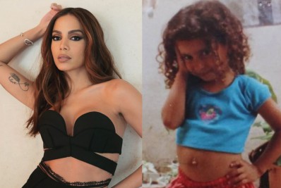 Anitta celebra Dia das Crianças com fotos da infância e reflete: 'Vivendo o presente'