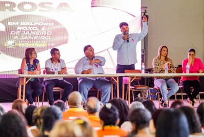 Secretaria de Saúde de Belford Roxo capacita agentes comunitários para o Outubro Rosa