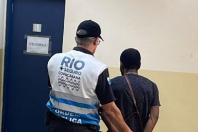 Agentes do Rio+Seguro prendem homem que agrediu a mulher em Copacabana