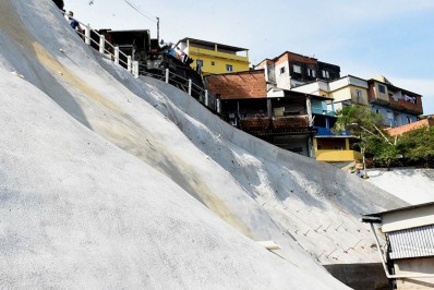 Morro do Carmo recebe obras de contenção de encostas