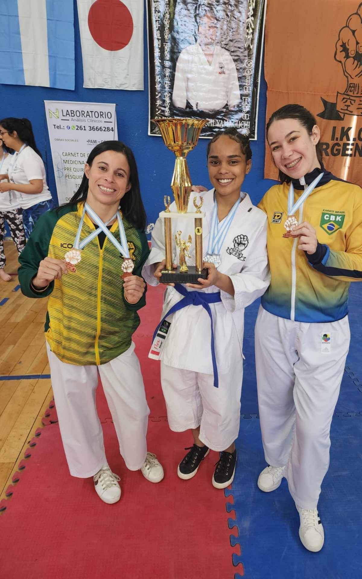 Atletas saíram vitoriosas do Campeonato Sul-Americano  - Divulgação