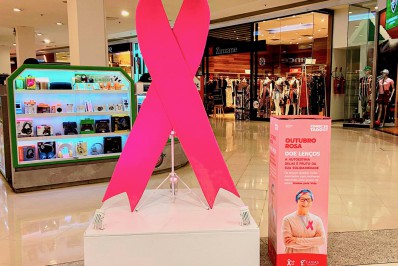 Caxias Shopping promove ações em apoio à campanha Outubro Rosa