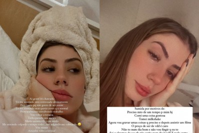 Chorando, Maria Lina desabafa: 'O preço de ser de verdade é caro'