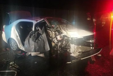 Acidente na Dutra em Barra Mansa deixa dois mortos e quatro feridos da mesma família