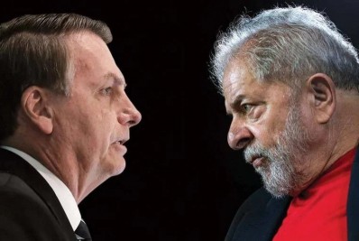 Datafolha: Lula lidera com 52% das intenções contra 48% de Bolsonaro