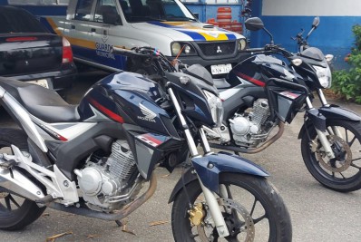 Guarda Municipal de Volta Redonda identifica moto clonada