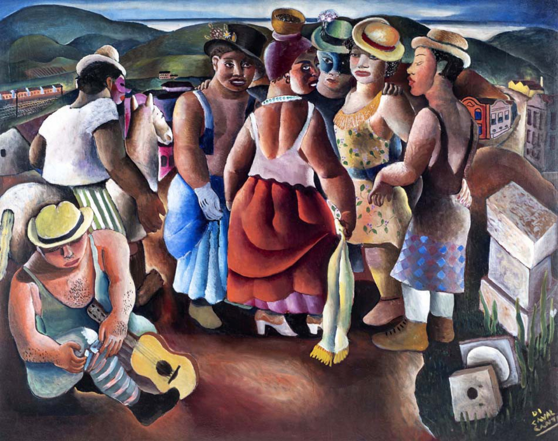 Obra 'Carnaval', de 1928 - Divulgação