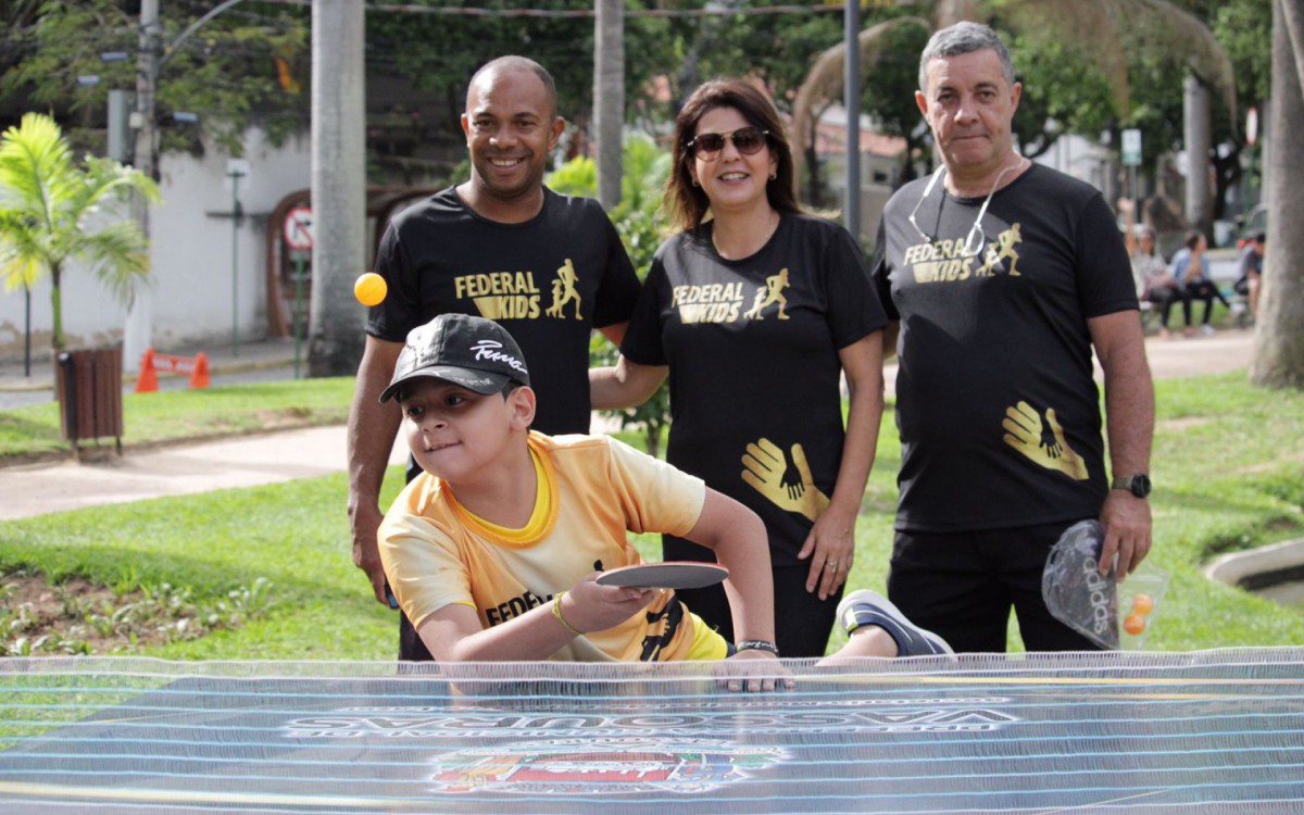 Evento foi realizado na manh&atilde; de domingo