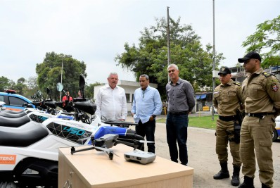 Prefeitura reforça frota da Guarda Municipal com quatro quadriciclos