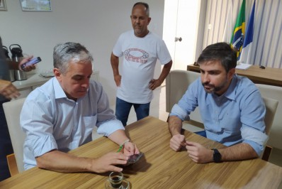 Presidente da Alerj visita prefeito e adianta que município irá receber grandes notícias ainda este ano