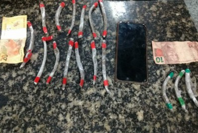 Homem é preso com cocaína e maconha em Cabo Frio