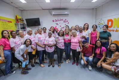 Belford Roxo: Secretaria da Mulher promove palestra do Outubro Rosa no CRAS Centro