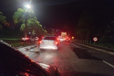 CCR RioSP mantém sistema Pare e Siga na BR 101, no Camorim