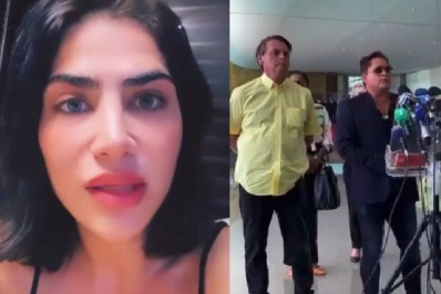 Filha de Leonardo recebe ataques após elogiar discurso do pai em encontro com Jair Bolsonaro