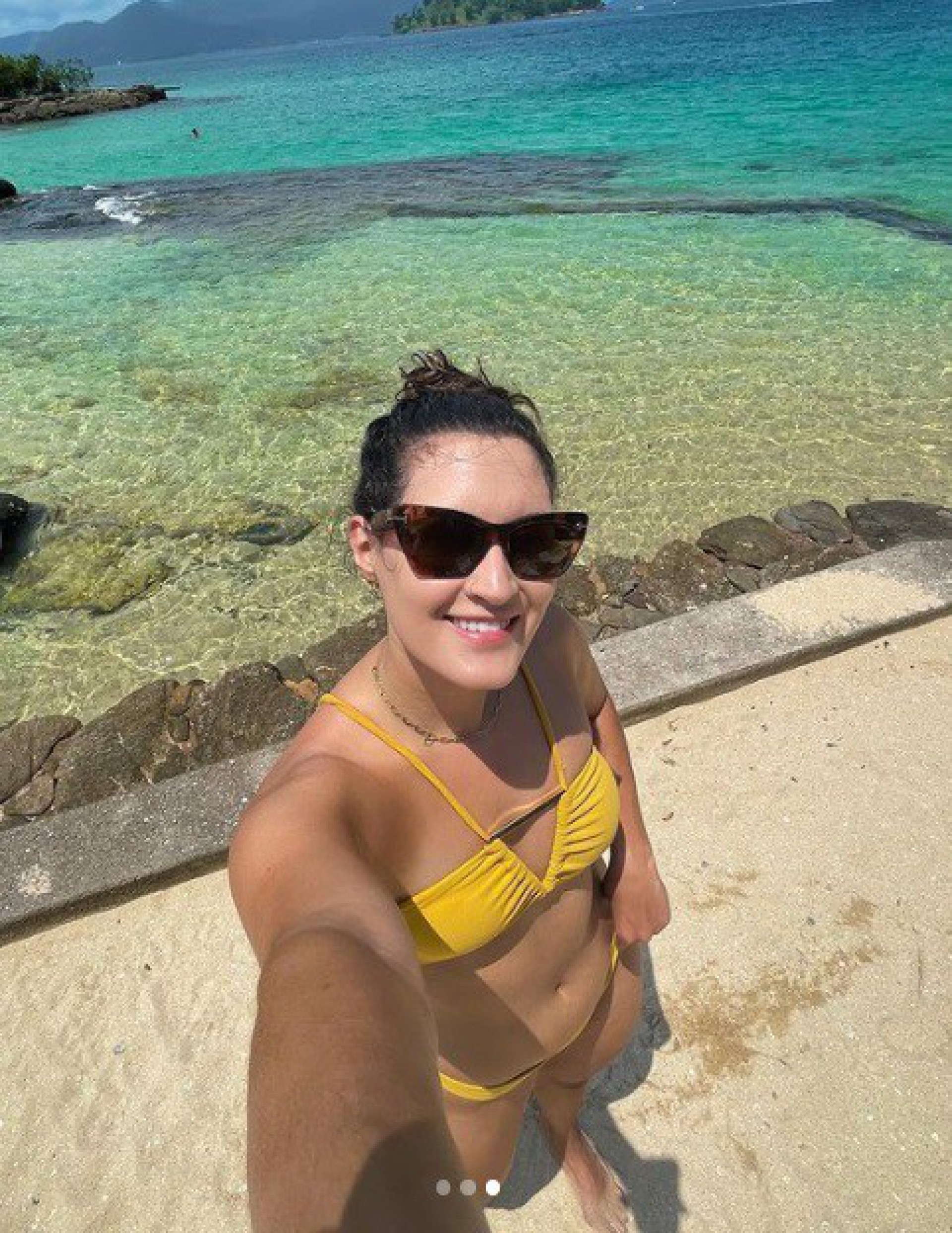 Bia Bonemer arrasa em cliques de biquíni - Reprodução do Instagaram