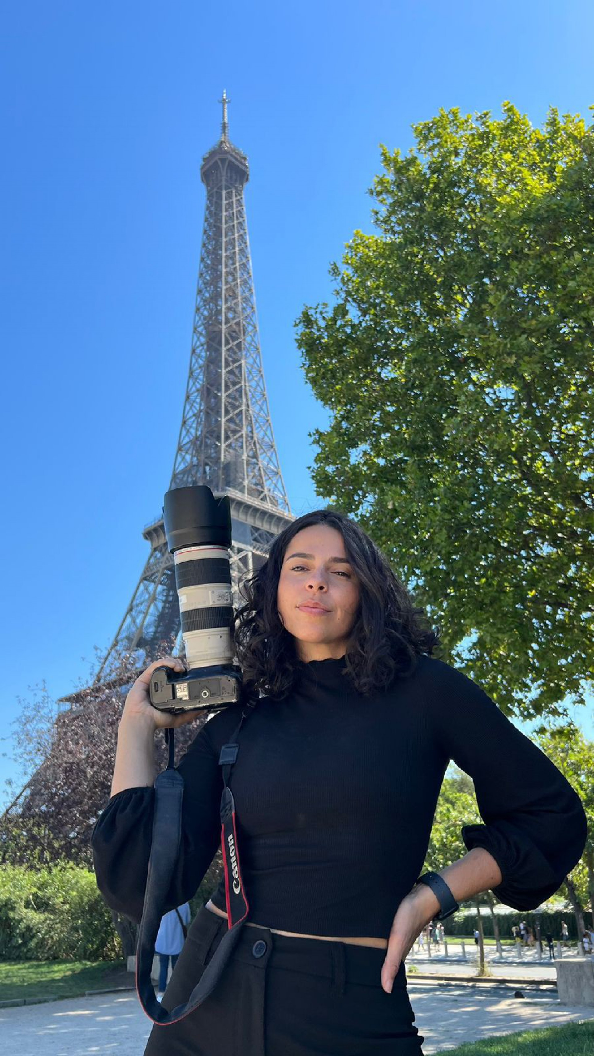 Iara passou uma temporada em Paris fazendo fotos com modelos e para campanhas publicit&aacute;rias