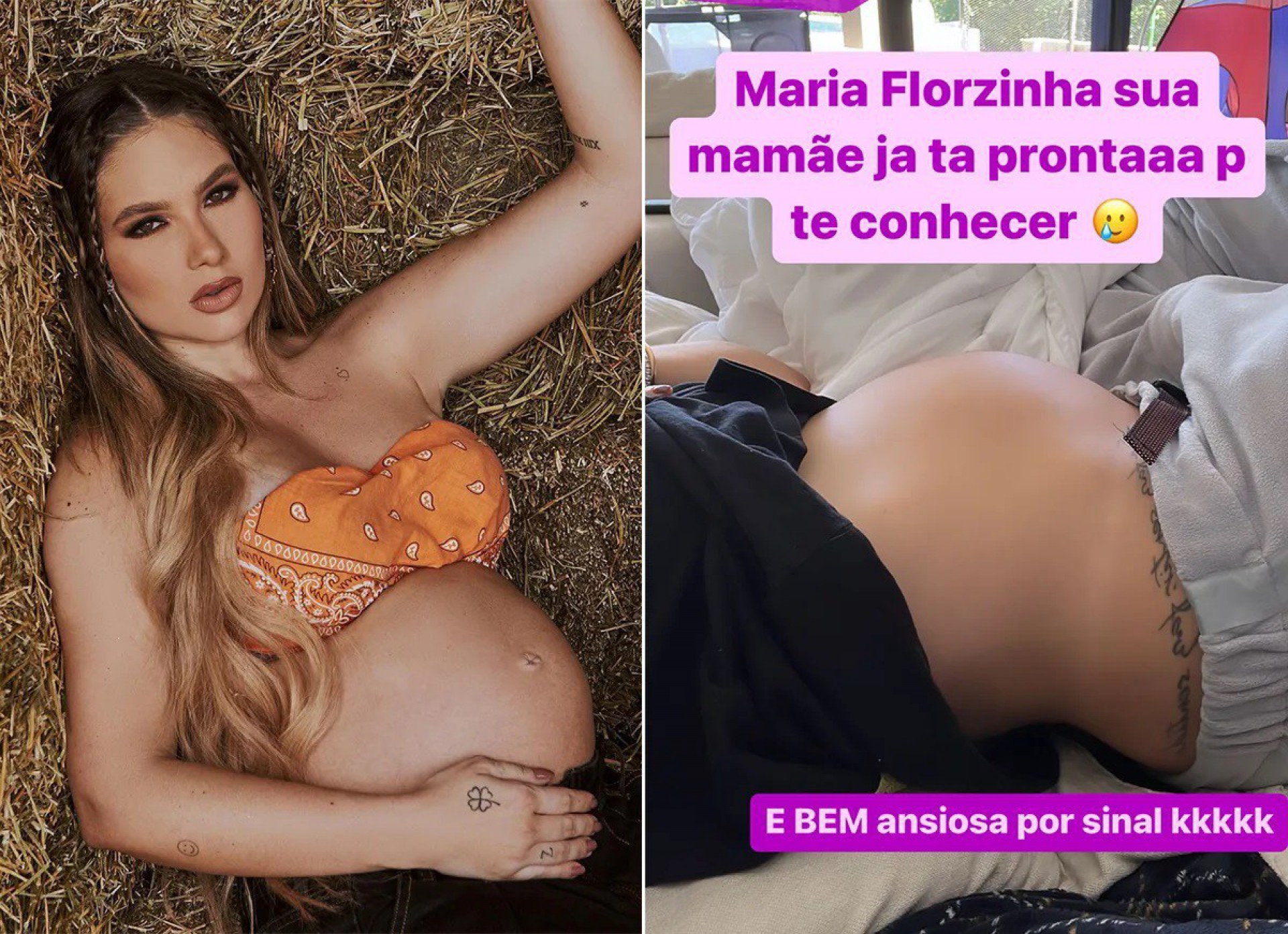 Grávida de 8 meses, Tata Estaniecki fala sobre ciúmes e sexo na gestação:  'A gente aproveita', Famosos