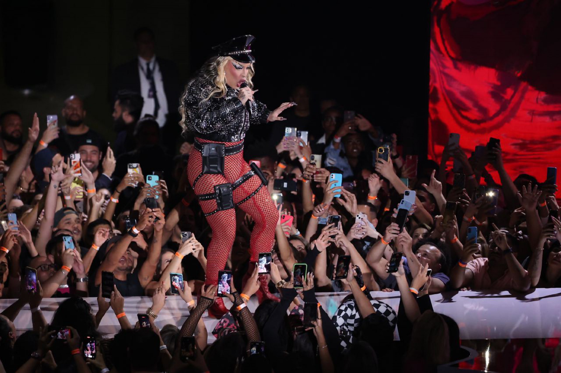 Gloria Groove no palco do Prêmio Multishow - Daniel Pinheiro/ AgNews 