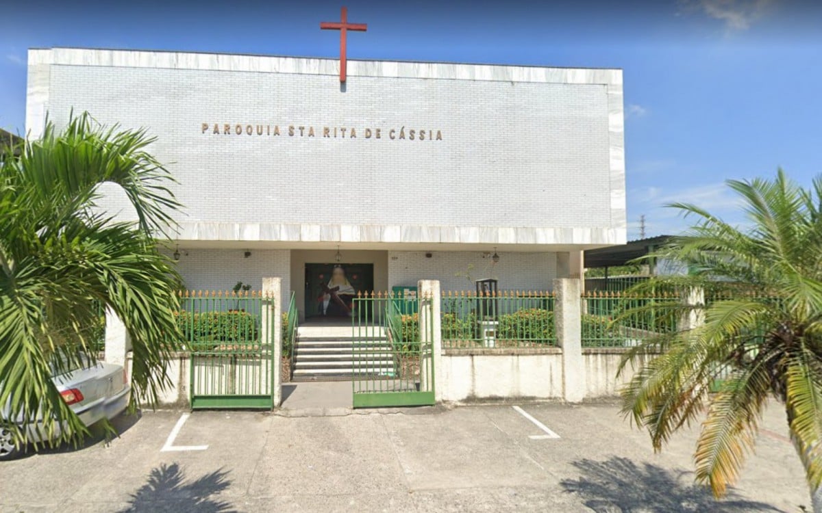 A Paróquia de Santa Rita, em Turiaçu, disponibilizou espaço para retorno das aulas - Foto: reprodução/Google Maps