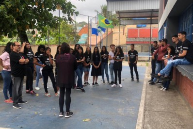 Hemonúcleo vai às escolas com a campanha ‘Formando Solidário’