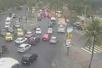 Motoristas enfrentam trânsito intenso na Zona Sul do Rio