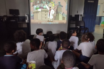 Escolas municipais de Vassouras recebem o CineClube Dagaz