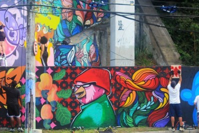 Mostra gratuita une a cultura do skate e arte urbana na Gávea