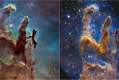 James Webb: Nasa divulga retrato inédito dos icônicos Pilares da Criação
