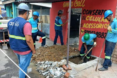 Nilópolis: Obras realizadas pela Águas do Rio levam qualidade de vida aos moradores do Centro