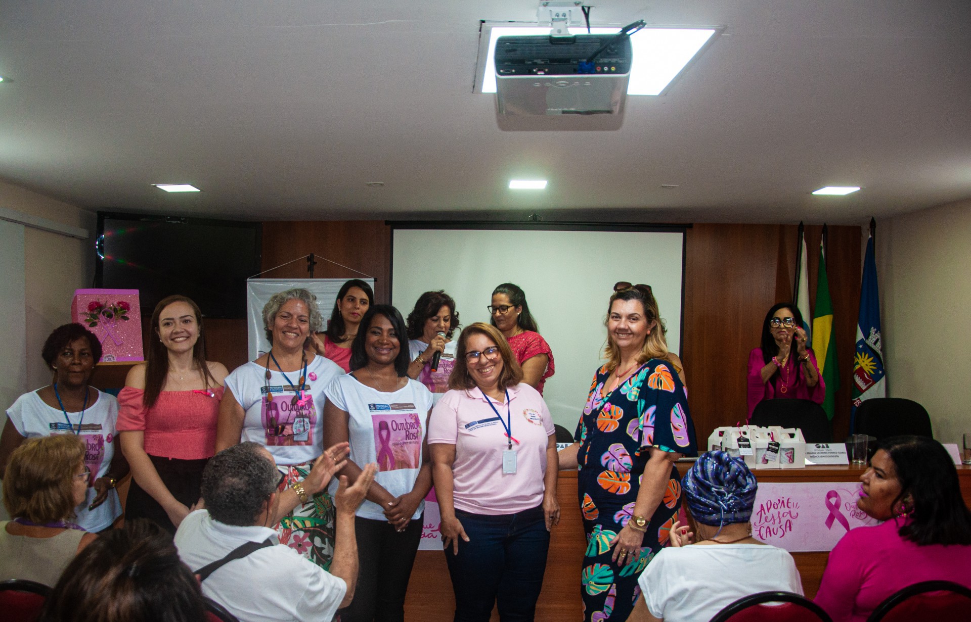O evento na OAB Nil&oacute;polis contou com grande participa&ccedil;&atilde;o feminina - Divulga&ccedil;&atilde;o / PMN